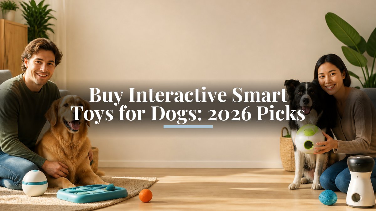 Buy Interactive Smart Toys for Dogs: 2026 Picks