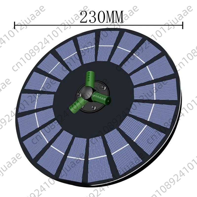 6W Solar Fountain Pump For Water Feature With Cord,Solar Bird Bath Fountain ,Solar Powered Water Fountain For Bird Bath