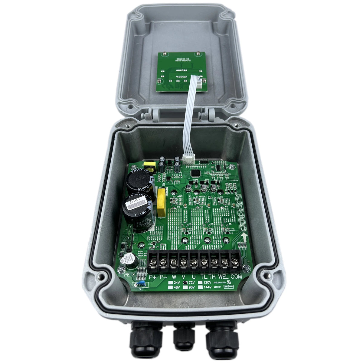 Solar Pump Controller 24V 48V 72V 96V 110V 400W-2000W DC Screw Deep Well Water Pump MPPT Controller Use Agricultural Irrigation