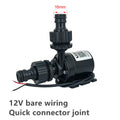 Water Pump 12v High Pressure Ultra Quiet Solar DC 24V Lift 5M 800L/H Brushless Motor Submersible Water Pumps Quick Break Joint