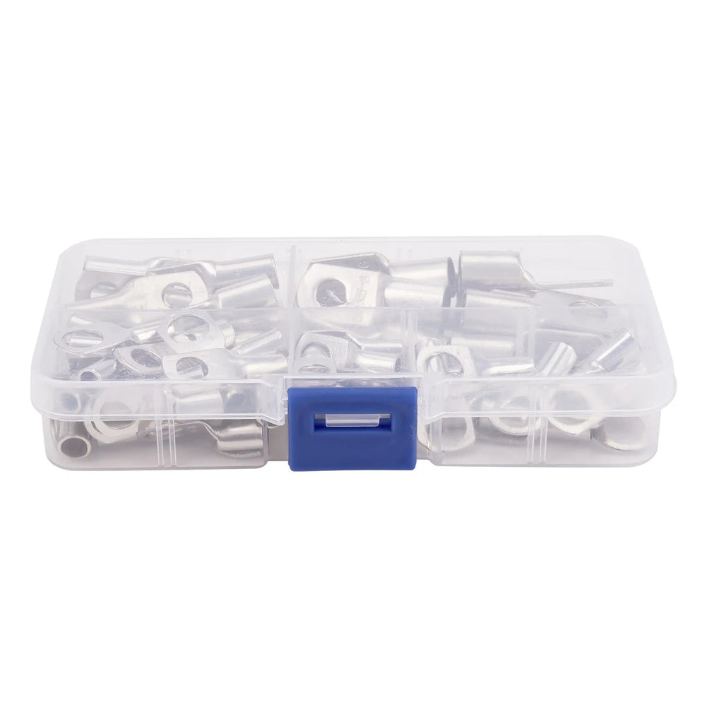 AA81-120X Bolt Hole Tinned Copper Cable Lugs Battery Terminals Set Wire Terminals Connector
