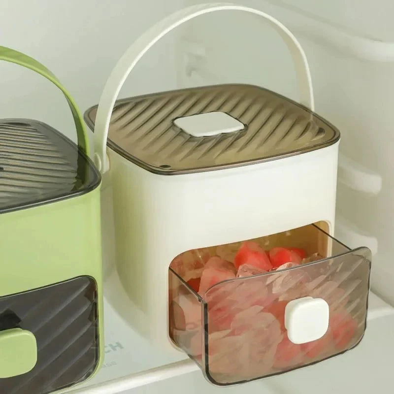 48 Grid Ice Cube Tray One Touch Easy Release Reusable Ice Maker Mold For Freezer Homemade Ice Cubes Kitchen Bar