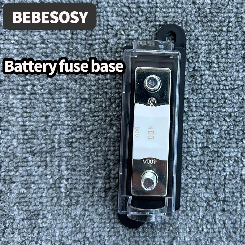 Fuse Base 80V 400A Fuse Wire Suitable for 48V 200A 150A Battery Pack Suitable for ANM 80V 400A Safety Film