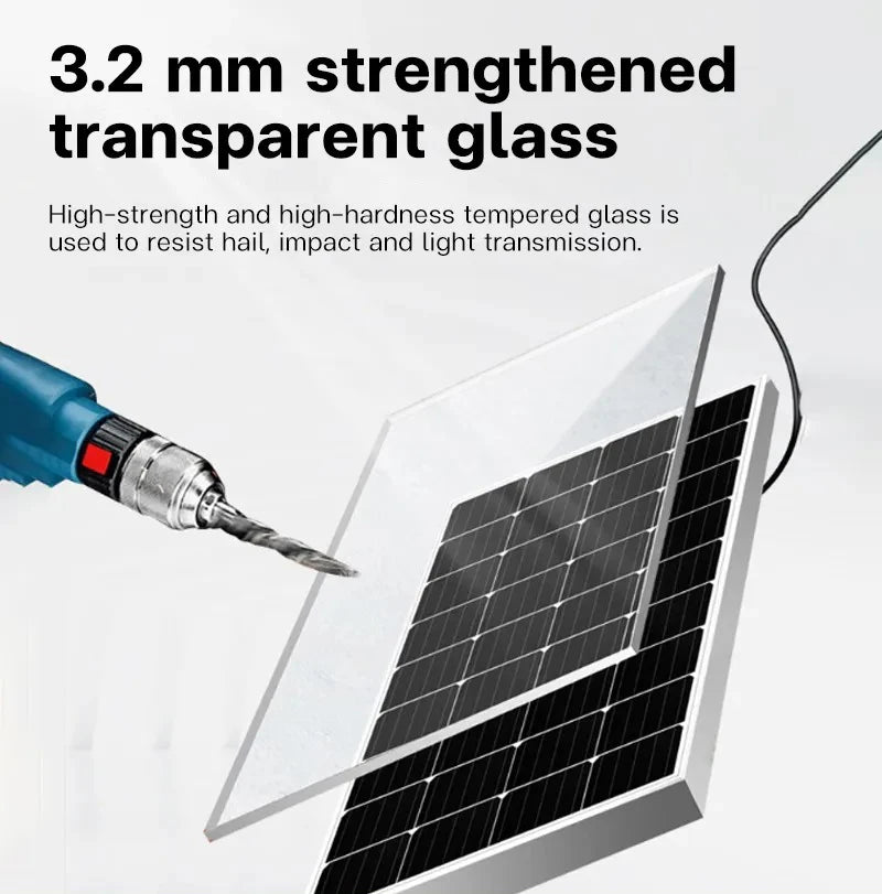 500W 800L/H Solar Panel Water Pump Charging Fountain Power Bank 12V Motor Solar Kit Garden Pond Solar Energy