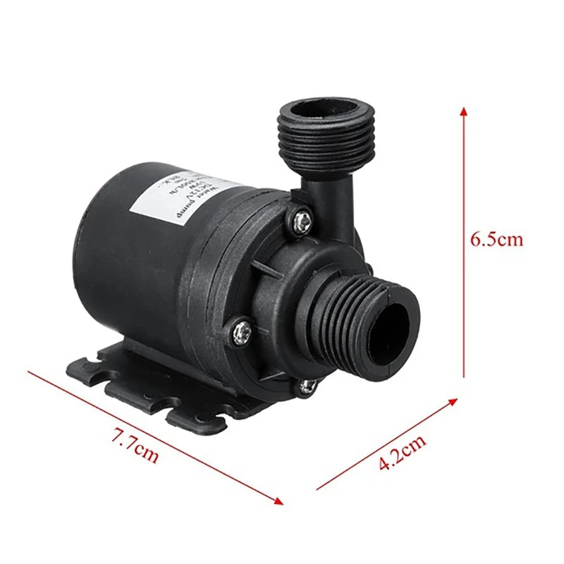 800L/H 50W Solar Power Water Pump Brushless Set Ultra-quiet Submersible Water Pump Motor Fish Pond Garden Fountain Decoration