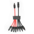 2 to 4/6/8 Y Branch P Solar Connectors for Solar Panels, Tool-Free Connectors 10awg, Solar Panel Splitter, for Boat and RV.