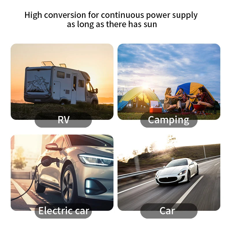 500W 800L/H Solar Panel Water Pump Charging Fountain Power Bank 12V Motor Solar Kit Garden Pond Solar Energy