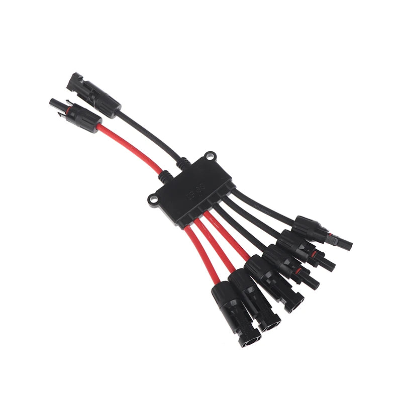1Pcs 2 To 4/6/8 Y Branch P Solar Connectors For Solar Panels Tool-Free Connectors Splitter For Boat And RV