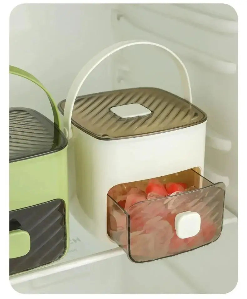 48 Grid Ice Cube Tray One Touch Easy Release Reusable Ice Maker Mold For Freezer Homemade Ice Cubes Kitchen Bar