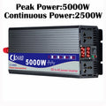 Pure Sine Wave Inverter DC 12V 24V 48V 60V 72V to AC 110V 220V 3000W 4000W 5000W Power Solar Car Inverters Doule Digital Display